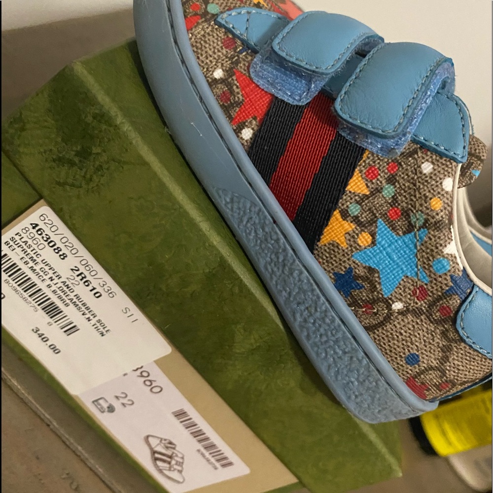 Toddler Gucci Strap One Sneakers